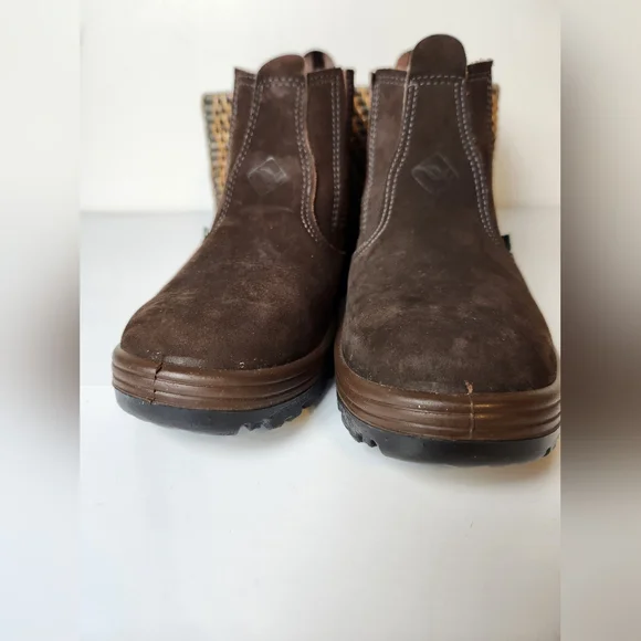 FlexFort Botinas Flex Nubuck Slip-On Stretch Side Outdoor Ankle Boots